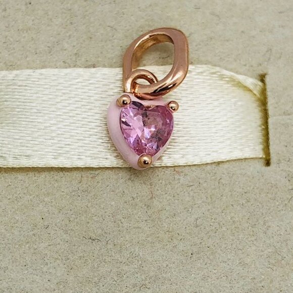 ✨✨Pandora ME Pink Chakra Heart Mini Dangle Charm - Picture 3 of 5
